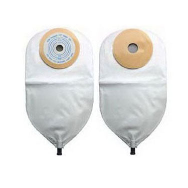 1-Piece Post-Op Adult Urinary Pouch Precut 1" Round 4" Foam Pad (Box of 10)