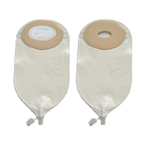 Special Nu-Flex Oval 5/8" x 1-1/8" Opening Urine Pouch Convex With Flutter Valve (Box of 10)