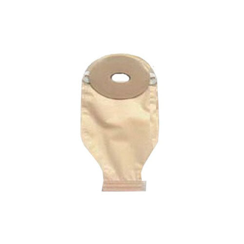 Special NuFlex Oval Urostomy Pouch Half Convex 1-3/8" x 1" Vertical, Small Double Barrel Foam (Box of 10)