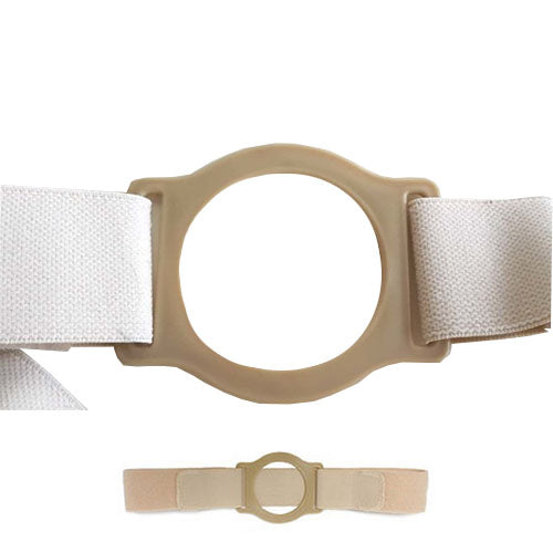 2" Beige, Regular Elastic, Nu-Comfort Belt, 2X-Large, 3-1/4" Ring Plate