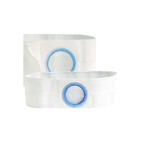 4" Beige, Regular Elastic, Flat Panel Belt, Large, 2-3/8" Center Opening