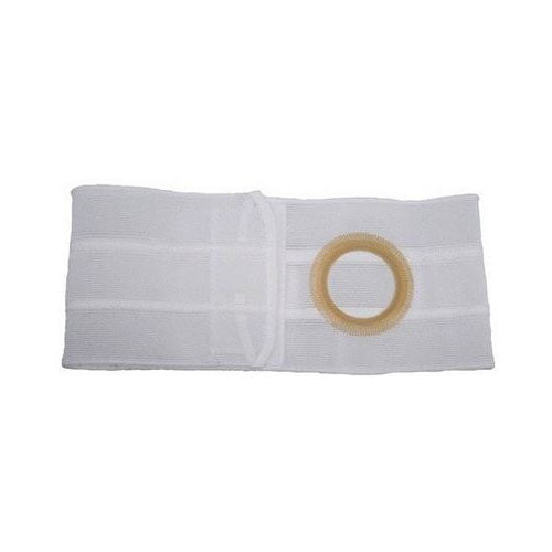 7" Left, Beige, Regular Elastic, Nu-Form Belt, Large, 2-5/8" Opening Placed 1-1/2" From Bottom