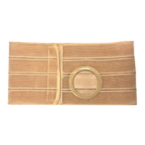 7" Left, Beige, Regular Elastic, Nu-Form Belt, Extra Large, 2-7/8" x 3-3/8" Opening Placed 1-1/2" From Bottom