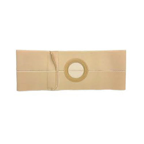 Nu-Form 7" Beige Support Belt 3-3/8" Opening Placed 1-1/2" From Bottom, Large, Left