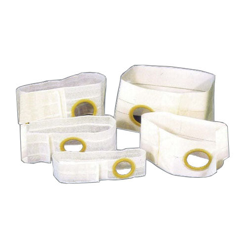 Special 9" Left, Beige, Cool Comfort, Nu-Form Belt, Extra Large, Custom: 3-1/4" Opening Placed 1-1/2" From Top
