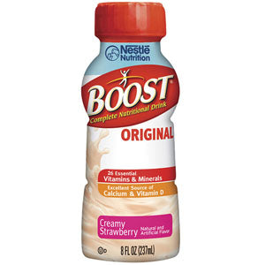 Boost Original Ready To Drink 8 oz., Creamy Strawberry, Retail (Case of 24)