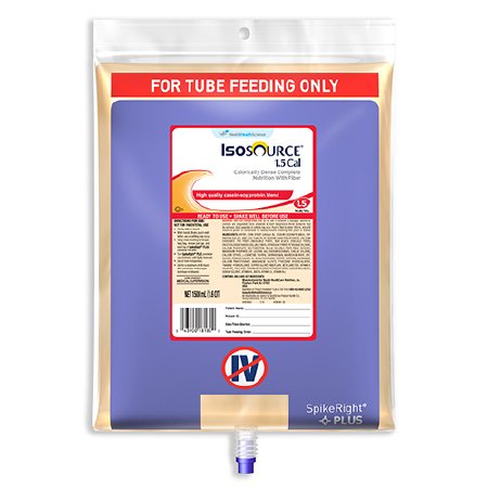 Isosource 1.5 Cal Complete Unflavored Liquid Food 1500mL