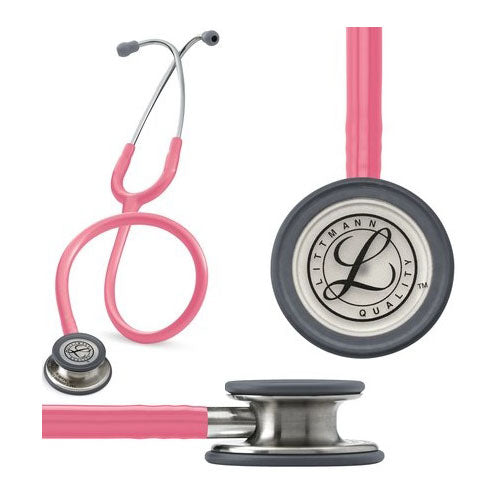 Littmann Classic III Stethoscope, Pearl Pink Tube, 27"