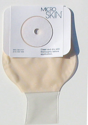 9" Mid-Size 1Pc Drn Pch w/Mcdrm,Mcskn, Clr, 1 1/2" (Box of 10)