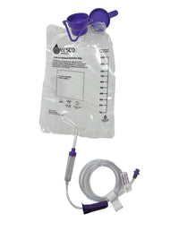 1,000mL Gravity Feed Transition Set with ENFit Connector