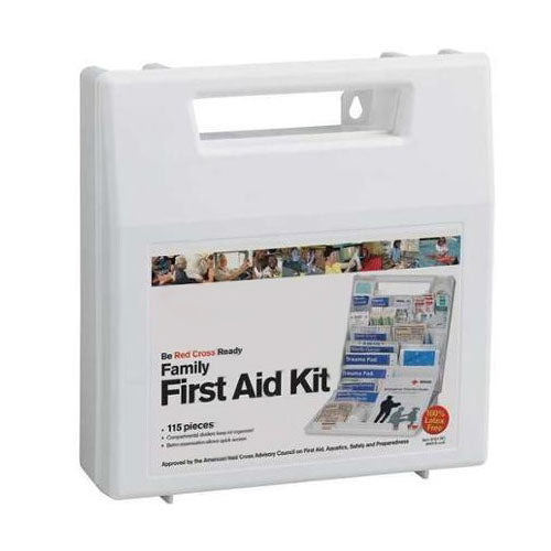 Red Cross Family First Aid Kit 115 pc