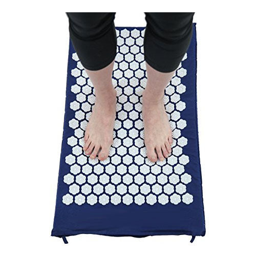 Kanjo Acupressure Memory Foam Foot Mat, Sapphire