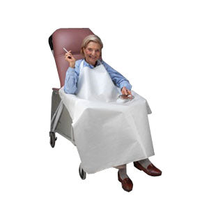 Smoker's Apron 39" x 44", Blue, Flame Proof