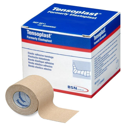 Tensoplast Elastic Adhesive Bandage, White 1" x 5 Yd