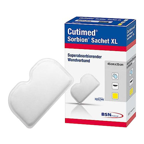 Cutimed Sorbion Sachet XL Dressing, 18" x 10"