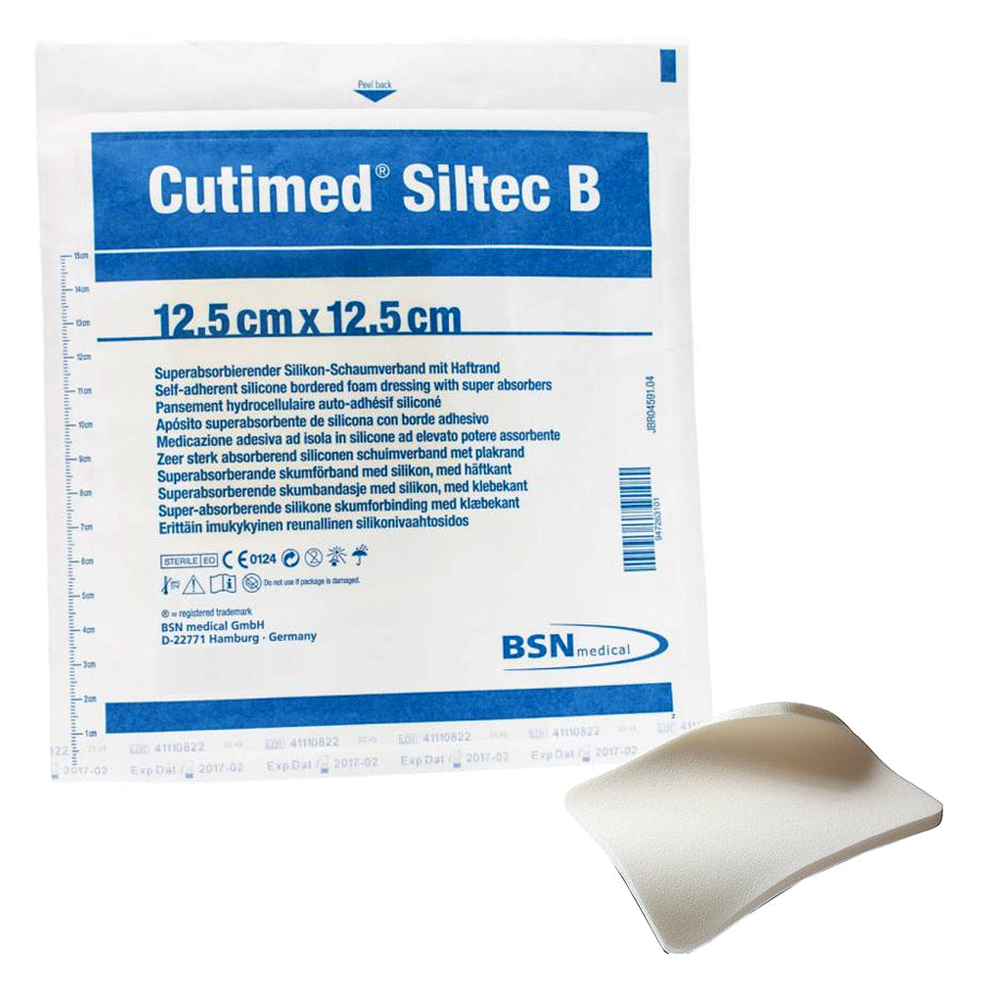 Cutimed Siltec B 5" x 5" (Box of 10)