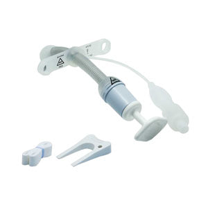 Smiths Medical ASD, Inc. Bivona FlexTend TTS Pediatric Straight Neck Flange Tracheostomy Tubes, Size 4.0