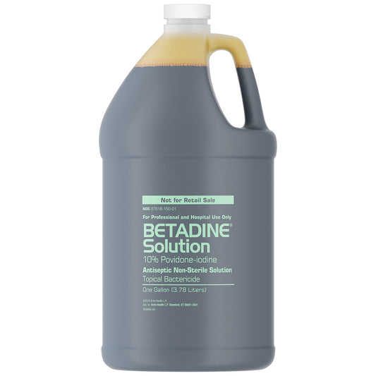 Betadine Solution 10% 1 Gallon Bottle