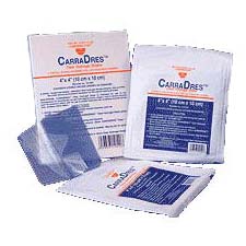 CarraDres Clear Hydrogel Sheet Dressing 4" x 4" (Box of 10)