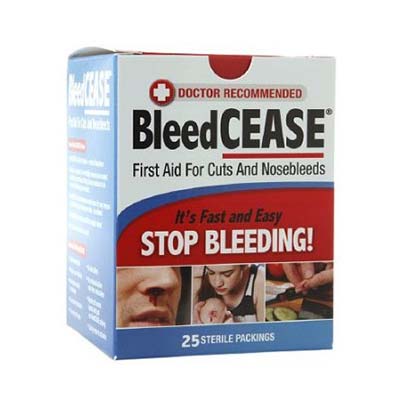 BleedCease, Sterile pack of 25 (Box of 25)