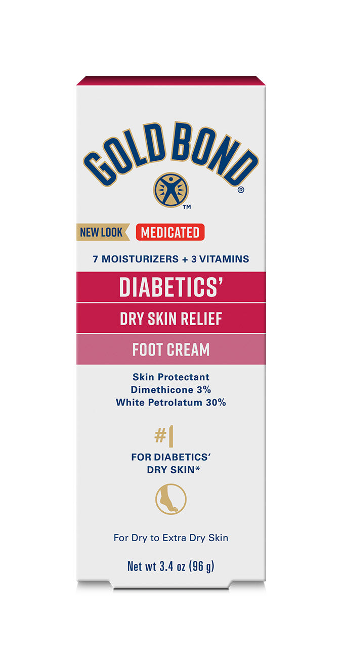Gold Bond Diabetic Skin Relief Foot Cream - REPLACES CHA05400