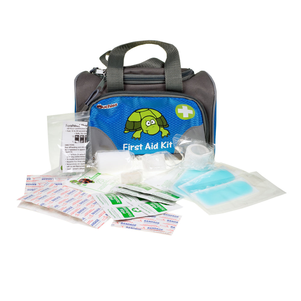 Ouchies Sea Friendz First Aid Kit for Kids, 50 Piece