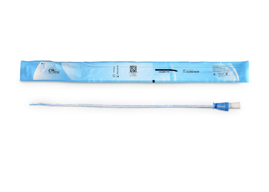 Cure Ultra Male Intermittent Catheter, 16" Coude Tip, 12 FR