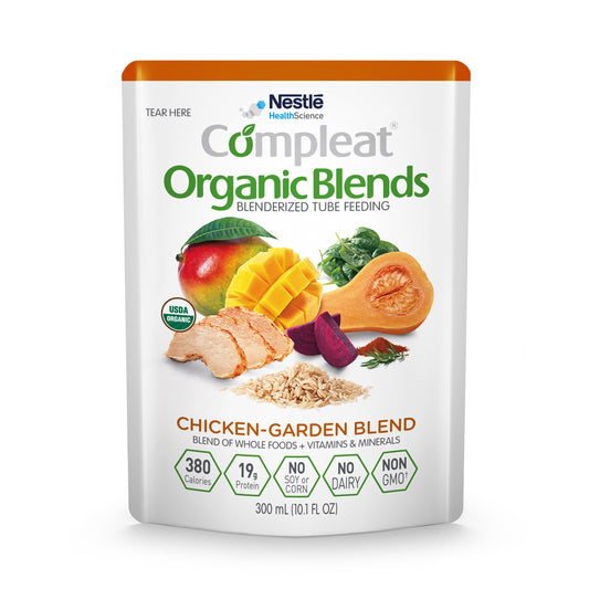 COMPLEAT Organic Blends, Chicken-Garden Blend, 10.1 fl. oz