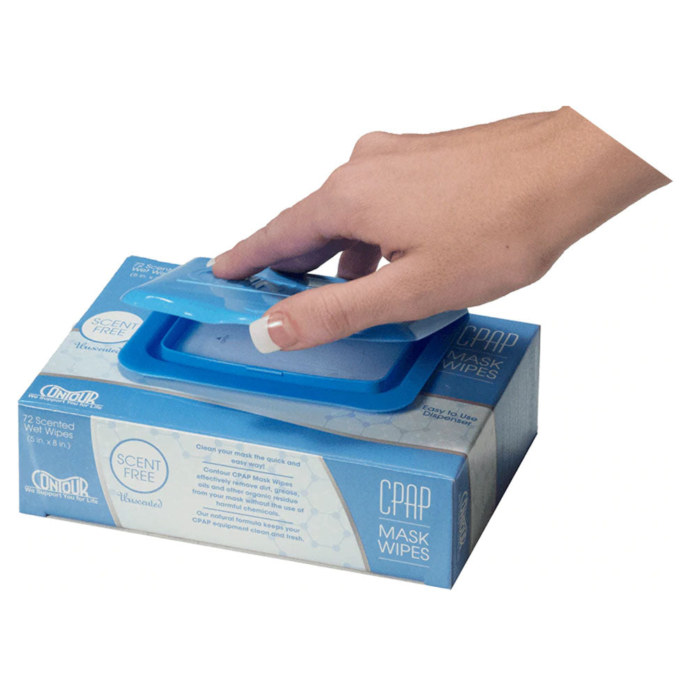 Contour CPAP Wipes, Unscented