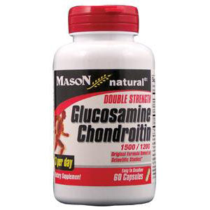 Glucosamine Chondroitin Double Strength 1500/1200 3/Day Capsules, 60 Count