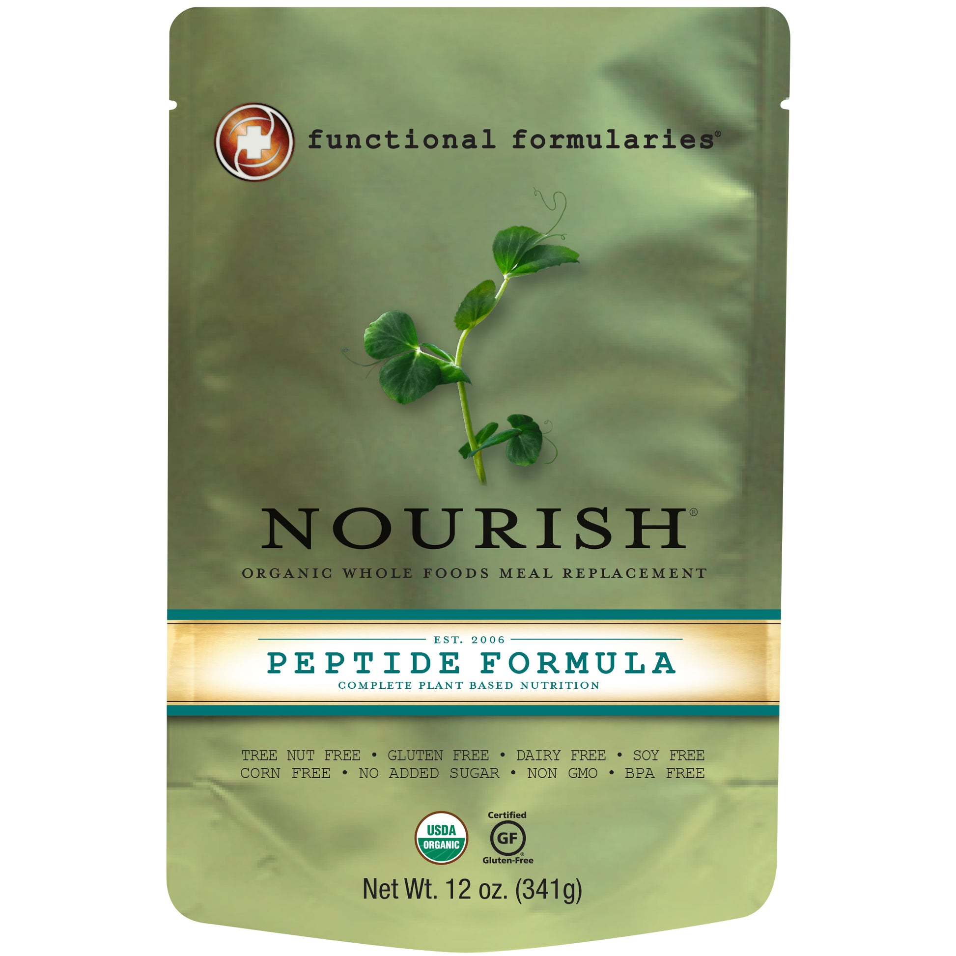 Nourish Peptide Formula, 12 oz. (Case of 24)