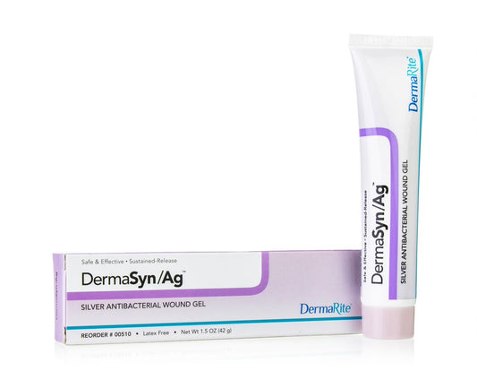 DermaSyn Ag Silver Antibacterial Wound Gel, 1.5 oz