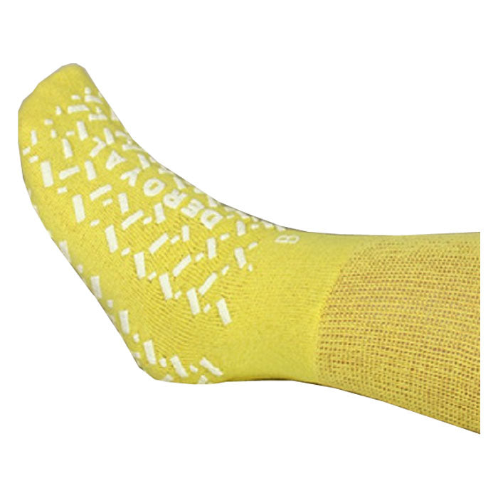 DeRoyal Double-Sided Slippers, Bariatric, Yellow (Case of 24)