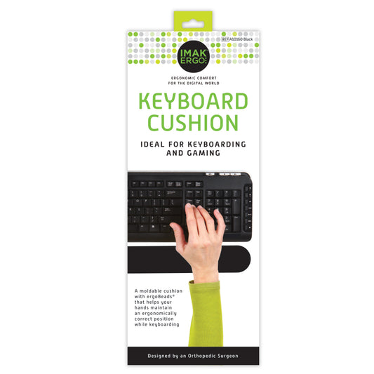 IMAK Keyboard Wrist Cushion with Massaging Ergobeads, 47cm