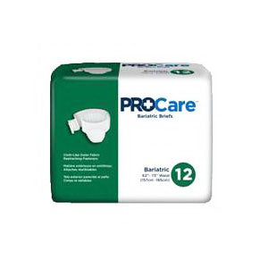 ProCare Bariatric Brief 62" - 73" (Package of 12)