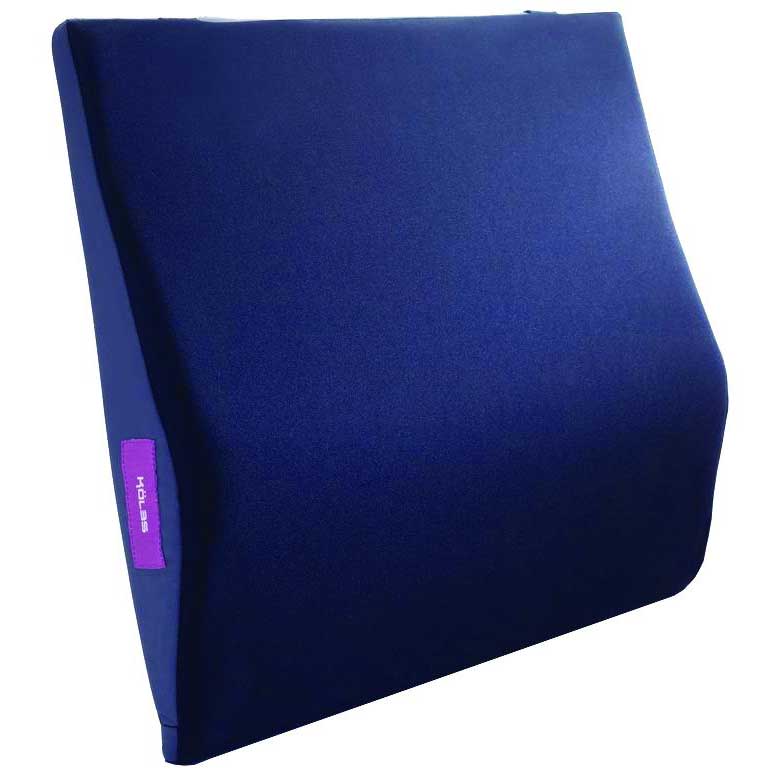 Supra Visco Wheelchair Back Cushion, 16", 2-1/2" Lumbar