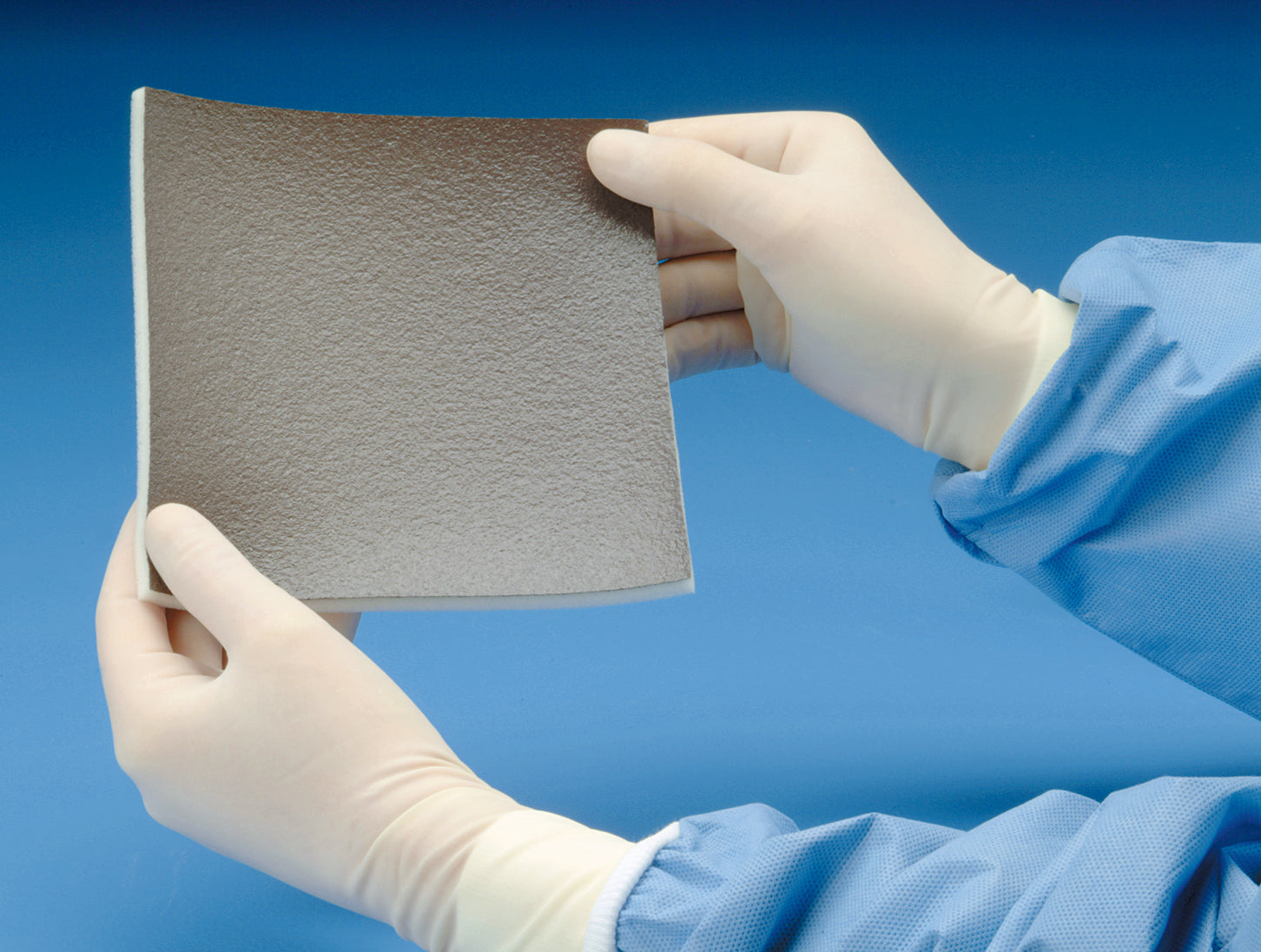 Algidex Ag Silver Alginate Wound Dressing with Foam Back 8" x 8" (Box of 5)