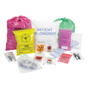 Chemotherapy Waste Disposal Bag, 4 mL, 12 x 15, Yellow (Case of 250)