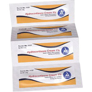 1% Hydrocortisone Cream, 8/9 g Foil Packet (Box of 144)