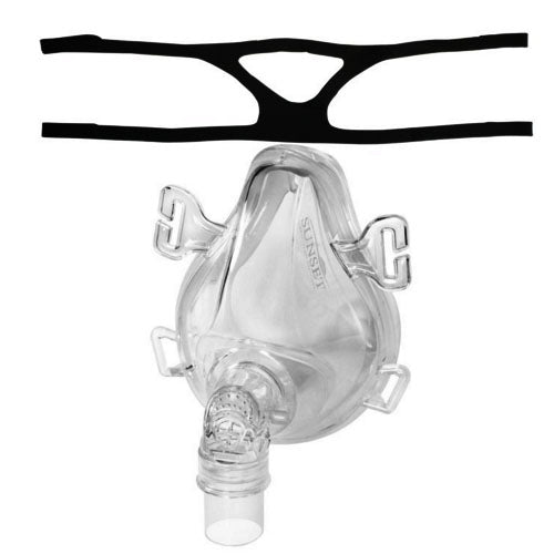 Sunset Full Face Mask with Cushion, No Headgear, Medium