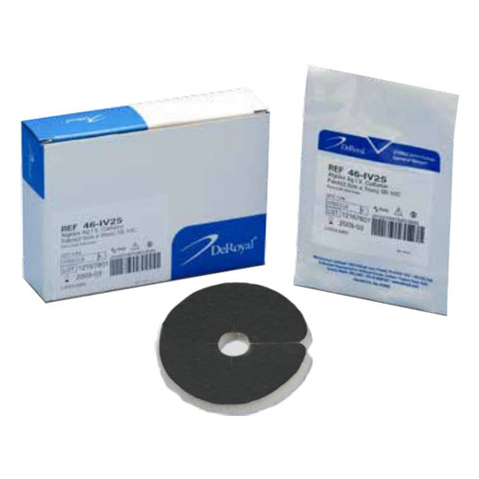 Algidex Ag I.V. PATCH Silver Alginate Catheter Foam Dressing, 1" Disc with 7mm Opening