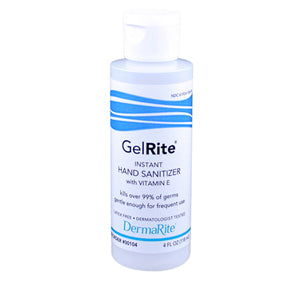 GelRite Instant Hand Sanitizer, 4 oz. (Case of 24)