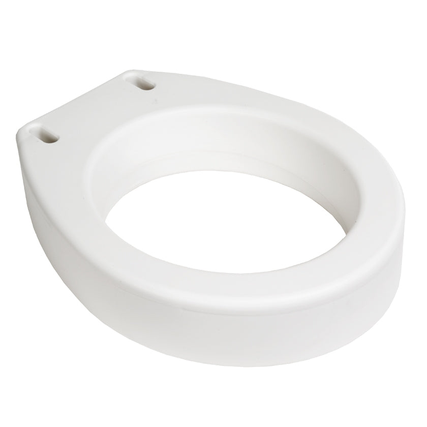 Toilet Seat Elongated Riser, 3-1/2" Height
