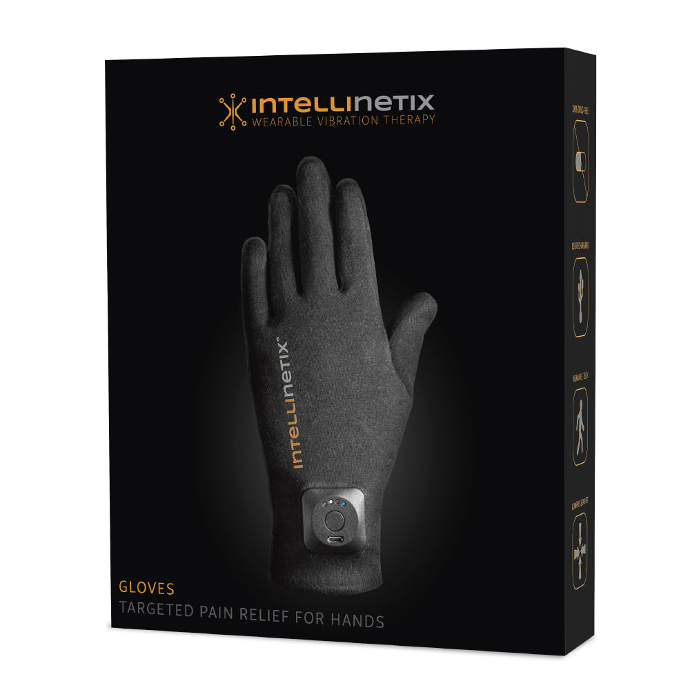 Intellinetix Vibrating Gloves, Large