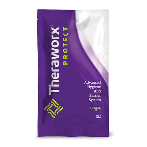 Theraworx Protect Bathing Wipes (Package of 8)
