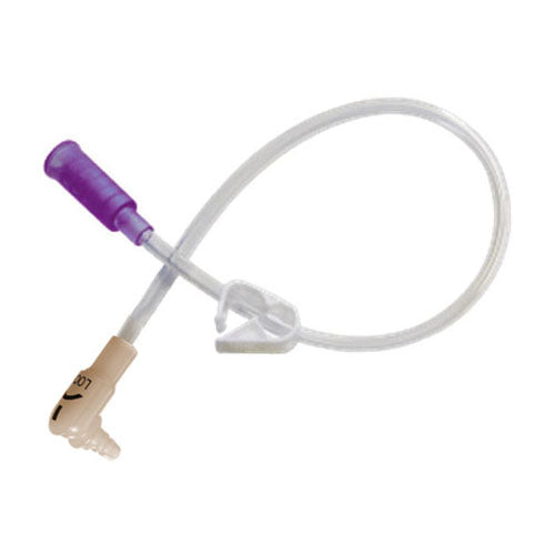 24" Right Angle Single Enfit Feeding Set With Cap (Box of 10)