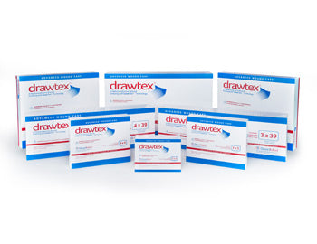 Drawtex Hydroconductive Dressing with Levafiber 2 x 2