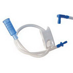 Right Angle Feeding Extension Set with Y-port 18 fr