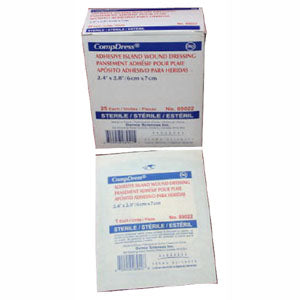 Compdress Island Dressing 6" x 6" (Box of 25)