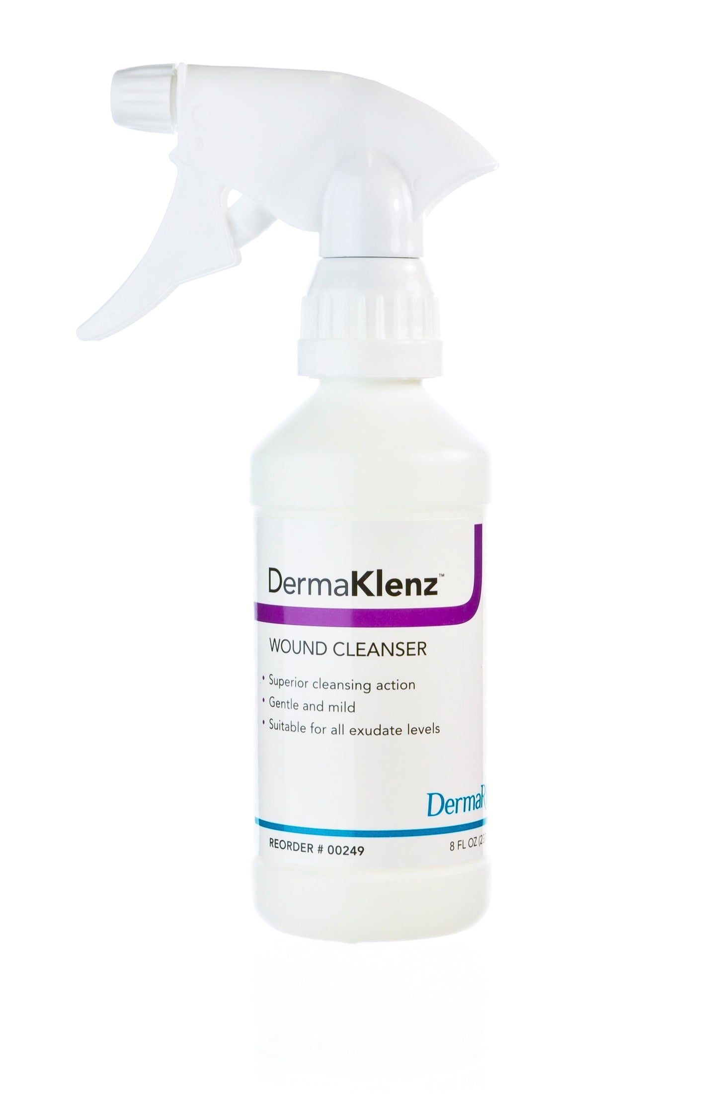DermaKlenz Wound Cleanser 8 oz. Spray Bottle - Replaces ZRWC8